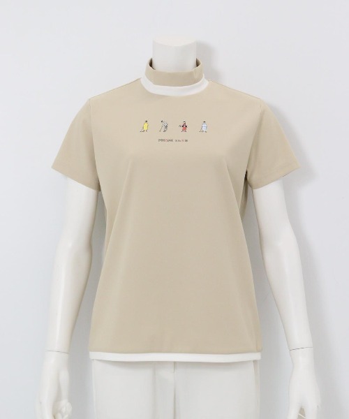 Picone CLUB（ピッコーネクラブ） tシャツ 半袖 ゴルフピコプリントUV