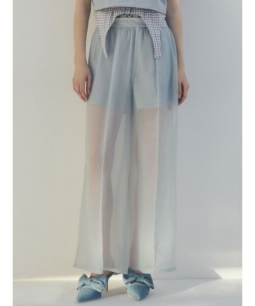 セール】SHEER LAYERED SWEAT SHORT PT/シアーレイヤード