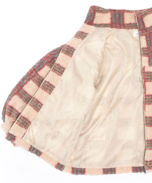 「merry jenny」 ジップアップブルゾン FREE パープル レディース_画像3