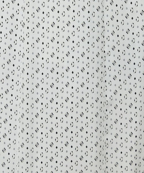 COMME CA（コムサ） スカート サテンワッシャーダイヤ小紋柄 スカート