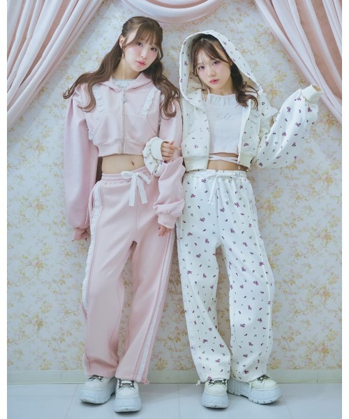 【タグ付き】Me roirフリルパーカー Me roir パーカー フリルパーカー レディース : ZOZOTOWN Yahoo