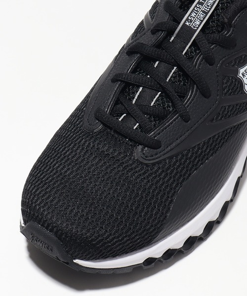 フィンセット スイス製 黒 K-SWISS スニーカー 「K-SWISS/ケースイス」TUBES SPORT