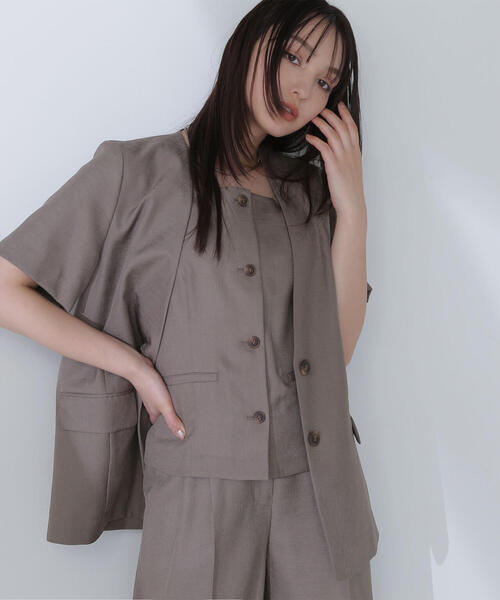 NATURAL BEAUTY BASIC ジャケット テーラードジャケット 「Oggi