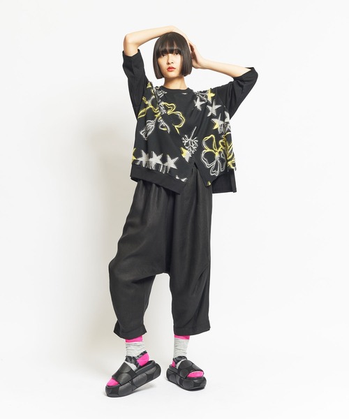 tシャツ CAポピーJQ　スクエアＴ レディース メンズ gomme tシャツ CAポピーJQ スクエアT レディース メンズ
