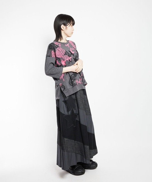 gomme tシャツ CAポピーJQ スクエアT レディース メンズ
