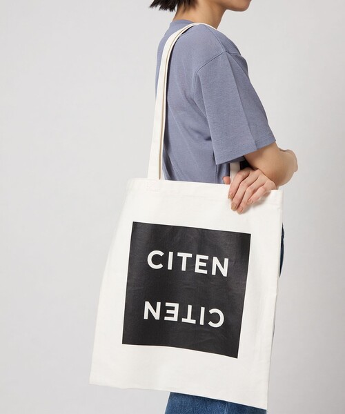 【CITEN】ロゴトートバッグ/A4OK CITEN】ロゴトートバッグ/A4OK (トートバッグ) 110631654【BUYMA】