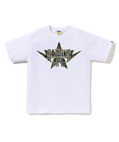 A BATHING APE（アベイシングエイプ） tシャツ 1ST CAMO TWIN STA NYC