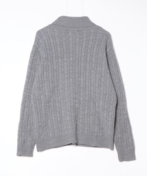 「tk.TAKEO KIKUCHI」 タートルネックニット 02 グレー メンズ_画像2