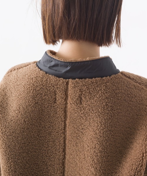 「OMNES」 ブルゾン MEDIUM ブラック レディース_画像3