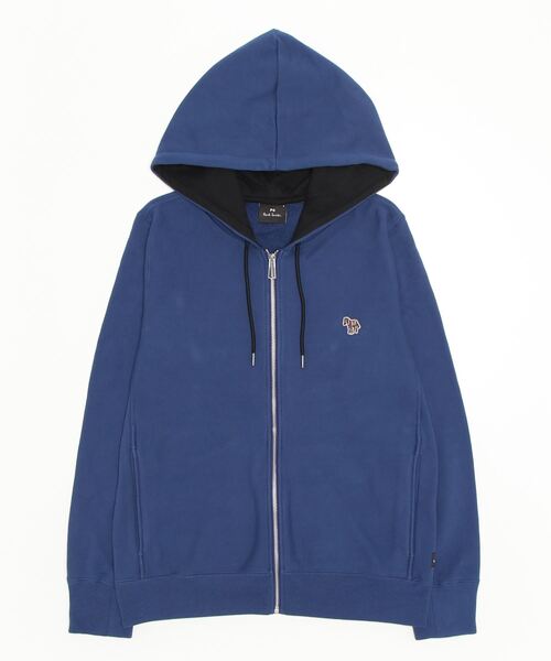 PAULSMITH ジップアップパーカー PS Paul Smith 「PS Smith」 ジップアップパーカー LARGE ダーク