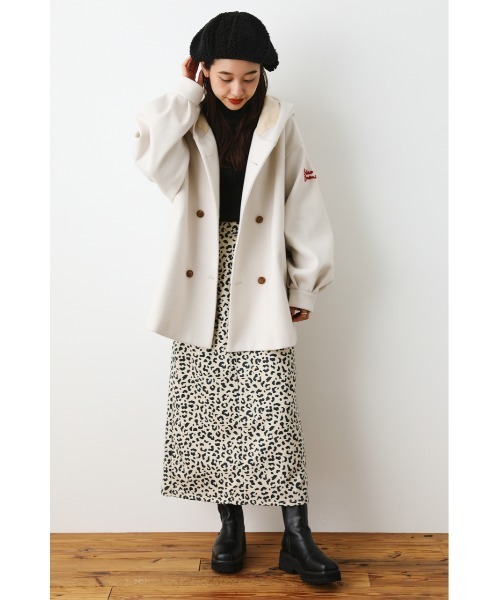 「RODEO CROWNS WIDE BOWL」 ピーコート FREE ネイビー レディース_画像6