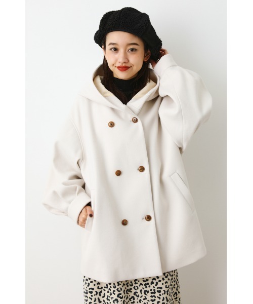 「RODEO CROWNS WIDE BOWL」 ピーコート FREE ネイビー レディース_画像7