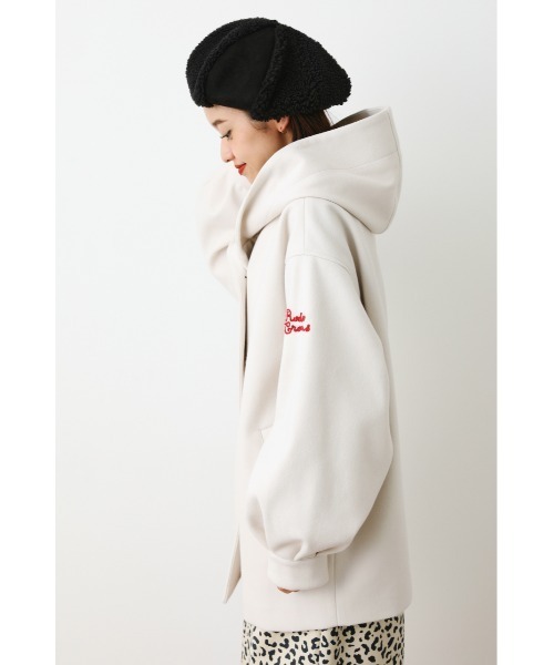 「RODEO CROWNS WIDE BOWL」 ピーコート FREE ネイビー レディース_画像8