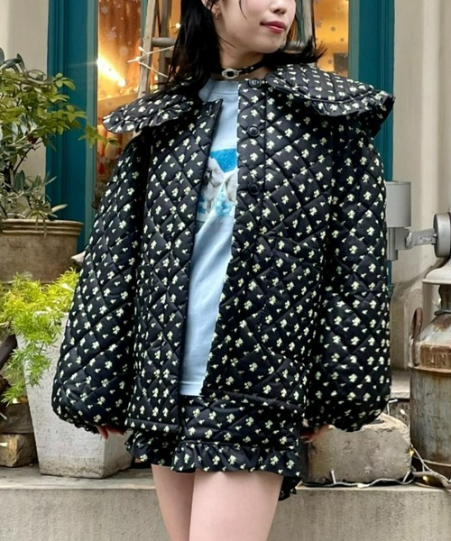 「Candy Stripper」 ジャケット 2 ブラック レディース