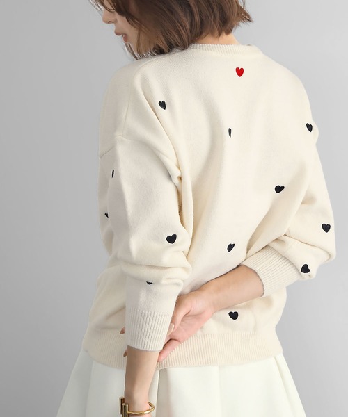 「ELFRANK」 長袖ニット FREE ブラック レディース_画像2