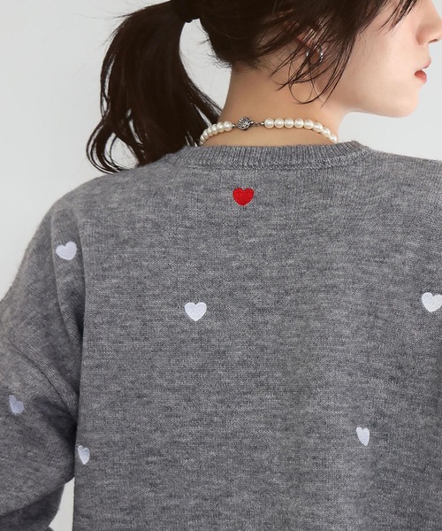 「ELFRANK」 長袖ニット FREE ブラック レディース_画像6