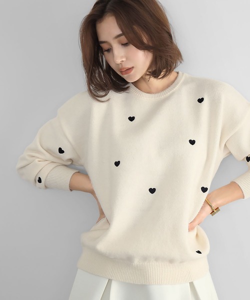 「ELFRANK」 長袖ニット FREE ブラック レディース_画像8