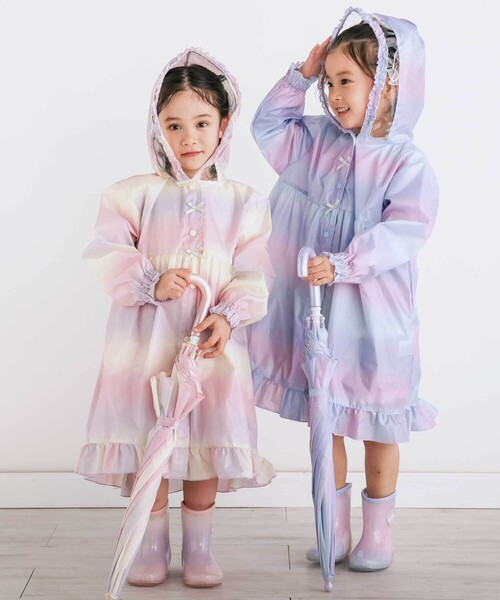 SLAP SLIP（スラップスリップ） レインコート カッパ 「お揃い」収納