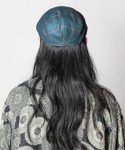 「CA4LA」 ハンチング「SCABALコラボ」 ONESIZE グリーン メンズ_画像9