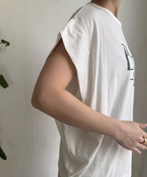 DouDou tシャツ 「WEB限定」BONTEタックスリーブロゴTEE