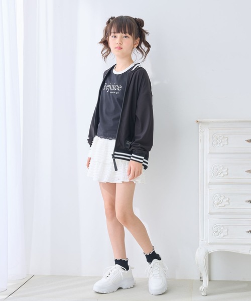 Amourire girl（アムリールガール） ブルゾン アウター 配色ライン