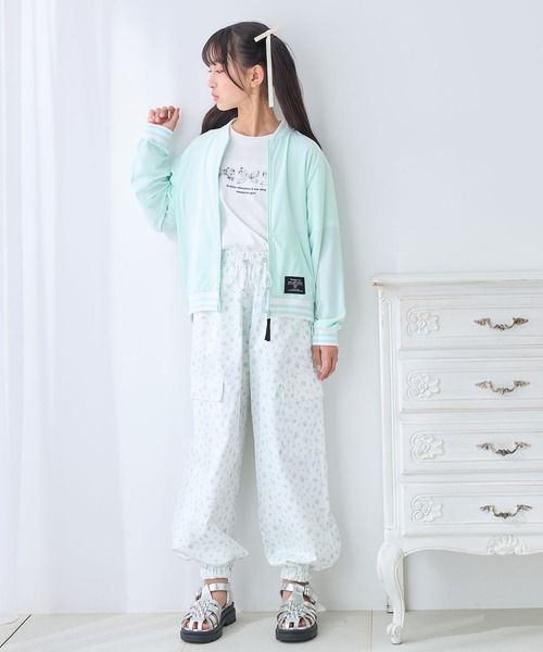 Amourire girl（アムリールガール） ブルゾン アウター 配色ライン