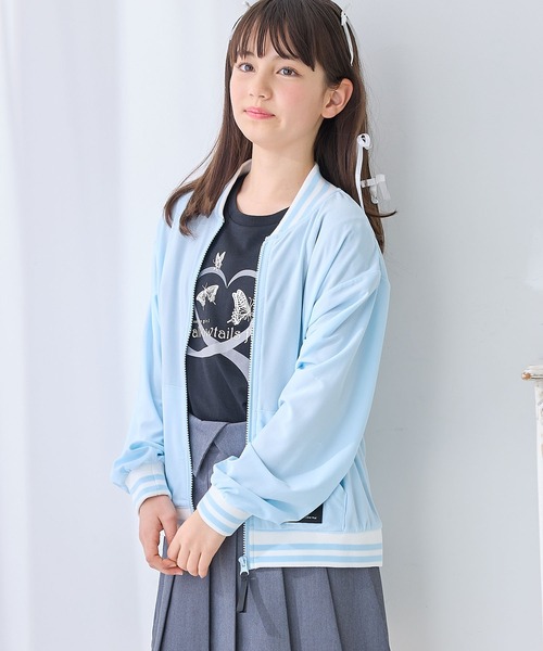 Amourire girl（アムリールガール） ブルゾン アウター 配色ライン