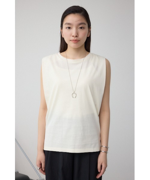 定価1万8,920円【美品】ジップアップ ベスト、クルーネック セイル) SAIL ベスト クルーネック 11連ボタン 多ボタン 前開き
