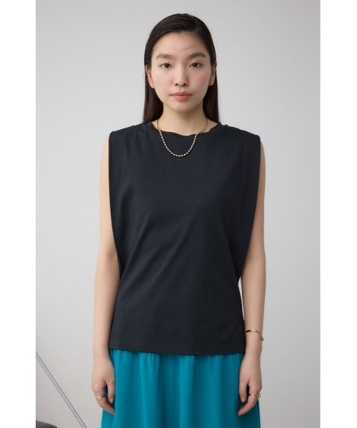 定価1万8,920円【美品】ジップアップ ベスト、クルーネック セイル) SAIL ベスト クルーネック 11連ボタン 多ボタン 前開き