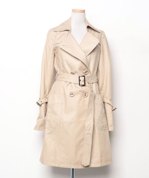 Burberry Blue Label ベージュコート　38 BURBERRY BLUE LABEL 「BURBERRY LABEL」 トレンチコート 38