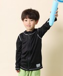 uvカット ラッシュガード フルZIPラッシュ...の詳細画像1