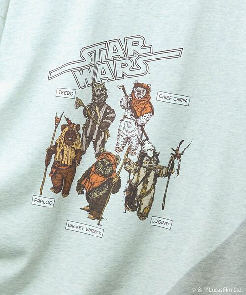 Disney（ディズニー） tシャツ 半袖 「STAR WARS」Ewok Tシャツ 