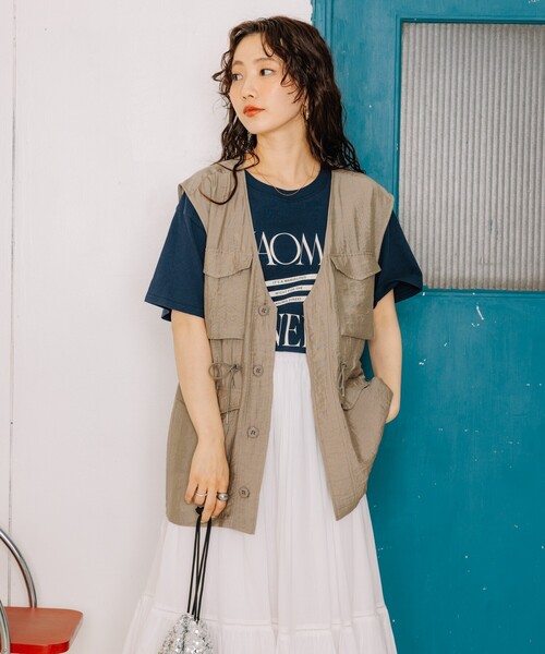 FREAK'S STORE ベスト FREAK'S STORE｜シアー ミリタリーベスト | Rakuten Fashion