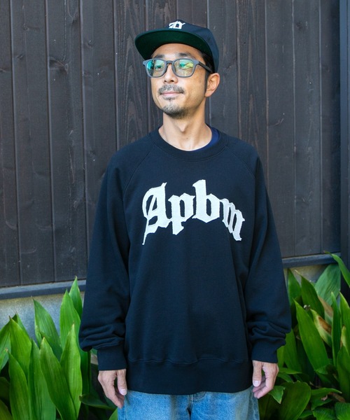 APPLEBUM（アップルバム） トレーナー スウェット “Apbm” Crew Sweat
