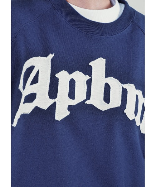 APPLEBUM（アップルバム） トレーナー スウェット “Apbm” Crew Sweat