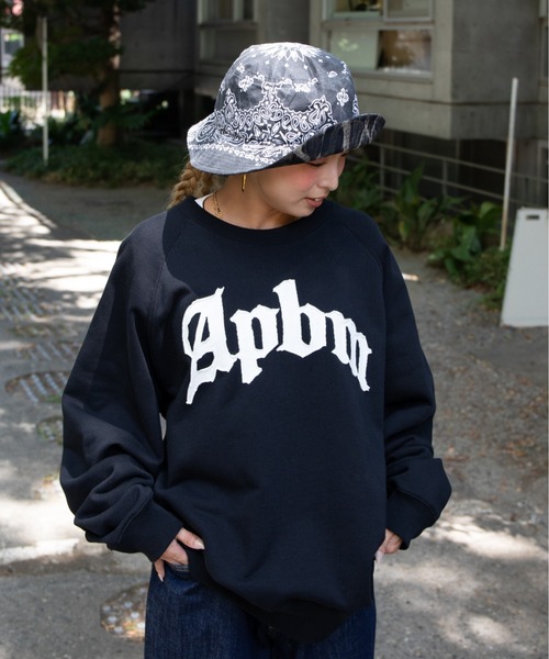 APPLEBUM（アップルバム） トレーナー スウェット “Apbm” Crew Sweat