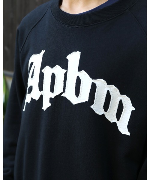 APPLEBUM（アップルバム） トレーナー スウェット “Apbm” Crew Sweat