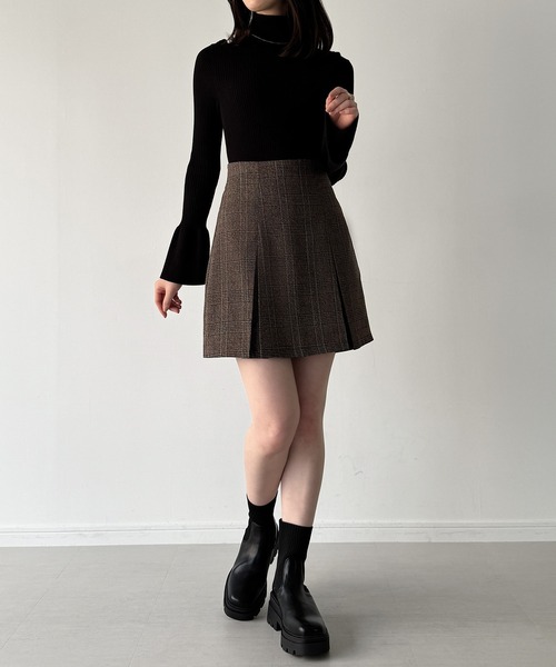 JUNOAH（ジュノア） セットアップ グレンチェックオーバーサイズ