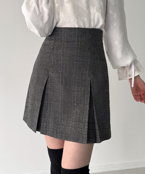 JUNOAH（ジュノア） セットアップ グレンチェックオーバーサイズ