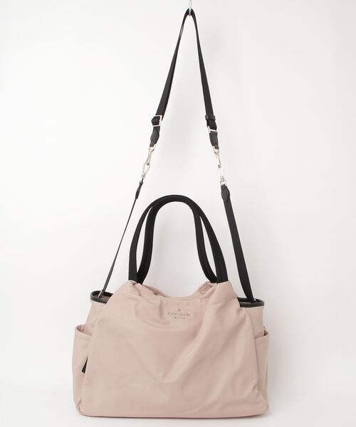 【新品未使用】kate spadeバッグ2way kate spade NEW YORK 「kate new york」 2WAYバッグ - ベージュ
