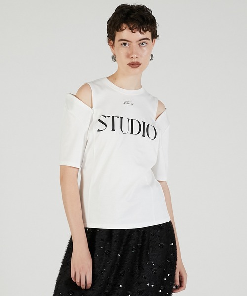 tシャツ STUDIOロゴTシャツ / STUDIO Logo T-Shirt レディース