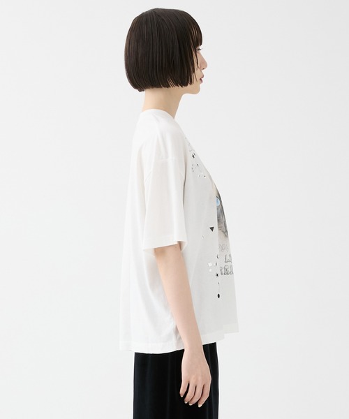 MIHARA YASUHIRO / Tシャツ/36/コットン/ホワイト/プリント/K15TS761 MAISON MIHARA YASUHIRO（メゾン ミハラヤスヒロ） tシャツ 「MIHARA