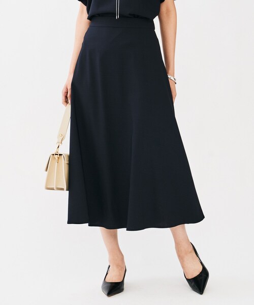 匿名配送 タイムセール！！Linen フレアスカート UNTITLED スカート リネンライク フレアスカート : ZOZOTOWN