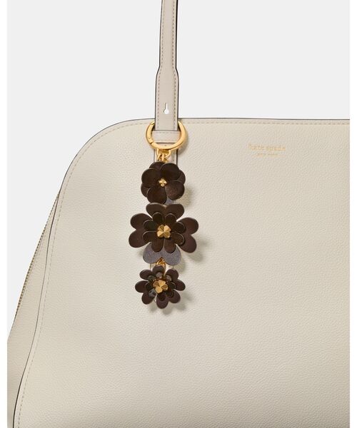 レア ケイトスペード フラワー チャームキーホルダー kate spade NEW YORK キーホルダー チャームド スペード