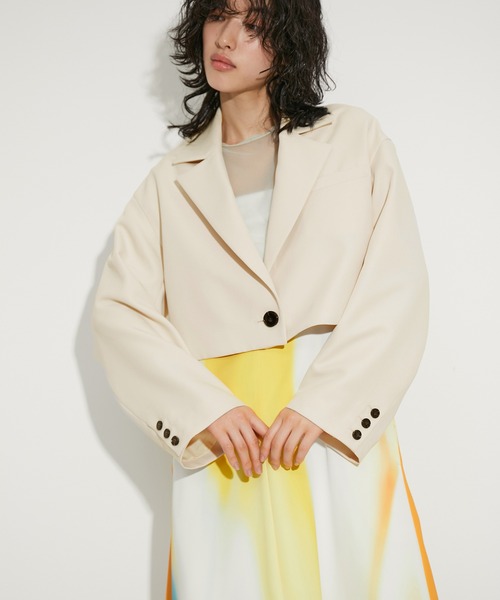 ADAM ET ROPE'（アダムエロペ） テーラードジャケット FREE オフ