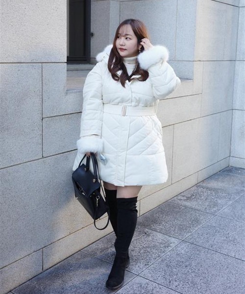 SMILELAND ダウンコート ダウンジャケット 「大きいサイズ」「らめ