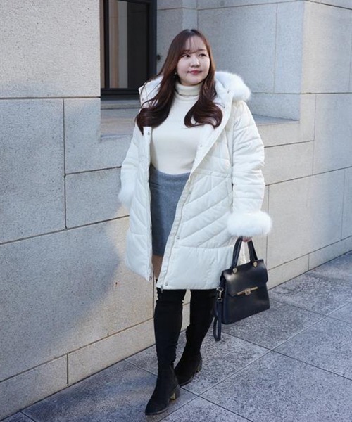 SMILELAND ダウンコート ダウンジャケット 「大きいサイズ」「らめ