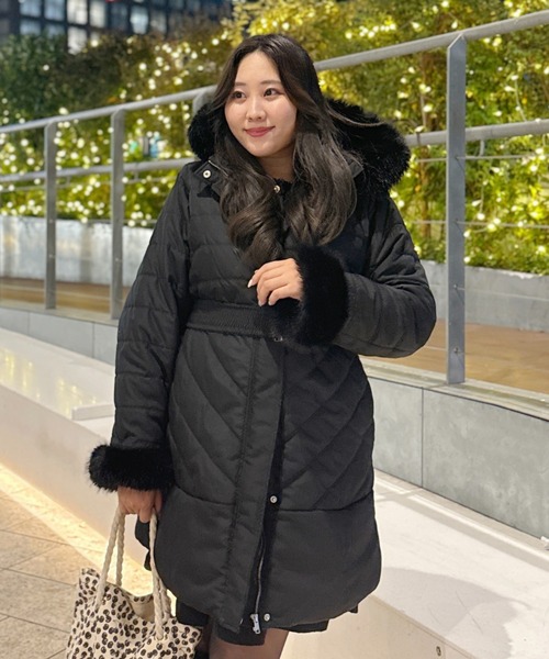 SMILELAND ダウンコート ダウンジャケット 「大きいサイズ」「らめ