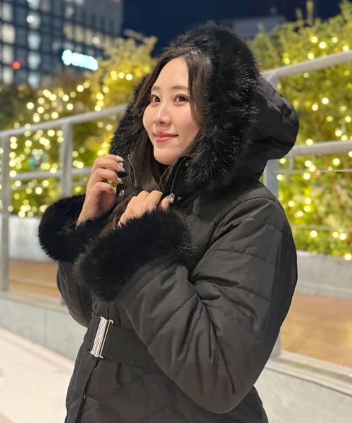 SMILELAND ダウンコート ダウンジャケット 「大きいサイズ」「らめ