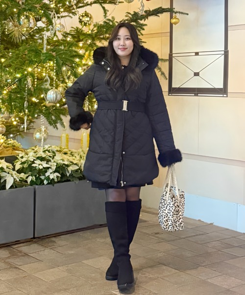 SMILELAND ダウンコート ダウンジャケット 「大きいサイズ」「らめ